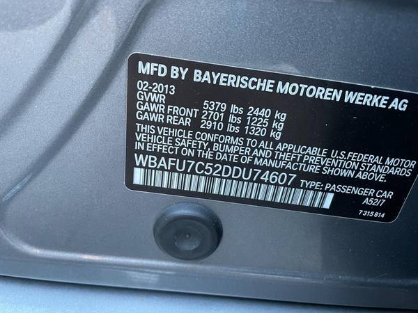 2013 BMW 535i xDrive Technology Pkg Sport Pkg Navi Clean Carfax! for sale in Brooklyn, NY – photo 23