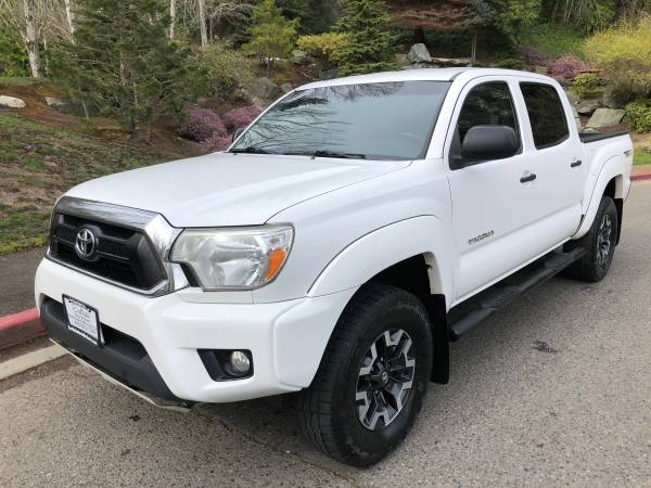 2012 Toyota Tacoma Double Cab SR5 TRD 4WD - Clean title, Auto for sale in Kirkland, WA