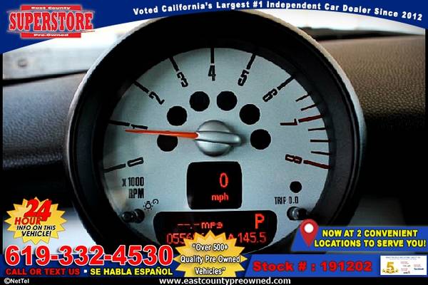 2011 MINI COOPER BASE hatchback-EZ FINANCING-LOW DOWN! for sale in El Cajon, CA – photo 15