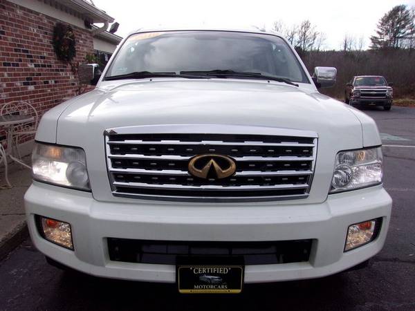 2010 Infini QX56 4x4, 133k Miles, Auto, White/Tan, Nav, P Roof,... for sale in Franklin, NH – photo 8