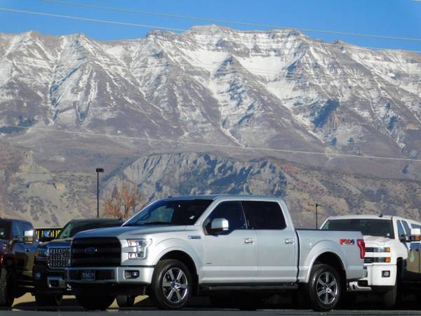 2017 *Ford* *F-150* *LARIAT FX4* Ingot Silver Metall - cars & trucks... for sale in American Fork, NV – photo 2