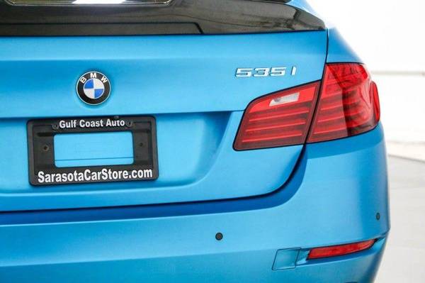 2015 BMW 5 SERIES 535i LEATHER BLUE WRAP NAVI EXTRA CLEAN L K for sale in Sarasota, FL – photo 7