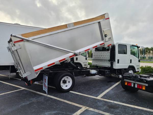 2020 Isuzu Crew Cab Dump (850) - cars & trucks - by dealer - vehicle... for sale in Pompano Beach, FL – photo 2