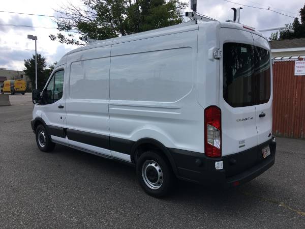 2016 transit Cargo Van medium roof LWB Finance here*warranty for sale in Peabody, MA – photo 4