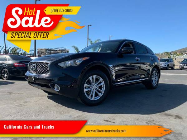 2017 Infiniti QX70 Base AWD 4dr SUV EASY APPROVALS! for sale in Spring Valley, CA