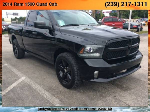 2014 Ram 1500 Quad Cab Express Pickup 4D 6 1/3 ft Lucky's SW Premier... for sale in North Fort Myers, FL – photo 4