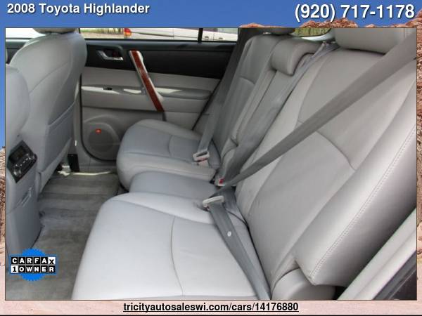 2008 TOYOTA HIGHLANDER LIMITED AWD 4DR SUV Family owned since 1971 for sale in MENASHA, WI – photo 19