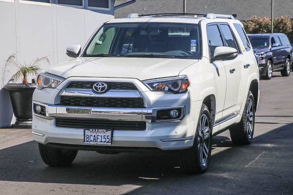 2018 Toyota 4Runner Limited 4X4 With Third Row Seat suv Blizzard for sale in Sacramento , CA – photo 3