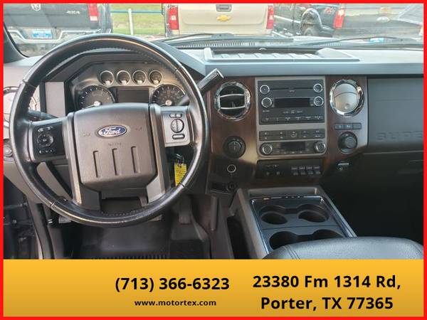 2011 Ford F350 Super Duty Crew Cab - Financing Available! - cars &... for sale in Porter, TX – photo 10