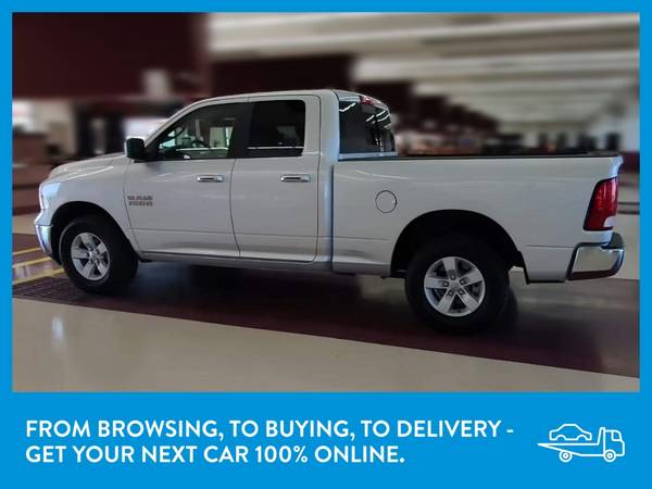 2018 Ram 1500 Quad Cab Harvest Pickup 4D 6 1/3 ft pickup Silver for sale in Montebello, CA – photo 5