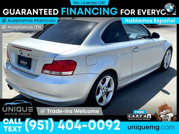 2008 BMW 1-Series 128i Coupe PRICED TO SELL! - - by for sale in Corona, CA – photo 5