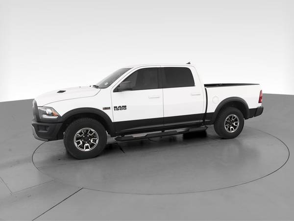 2017 Ram 1500 Crew Cab Rebel Pickup 4D 5 1/2 ft pickup White -... for sale in Eau Claire, WI – photo 4