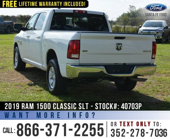 2019 RAM 1500 CLASSIC SLT *** Cruise Control, Camera, Bedliner *** -... for sale in Alachua, FL – photo 5
