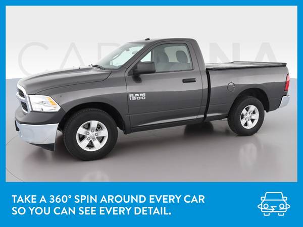 2017 Ram 1500 Regular Cab Tradesman Pickup 2D 6 1/3 ft pickup Gray for sale in Asheville, NC – photo 3