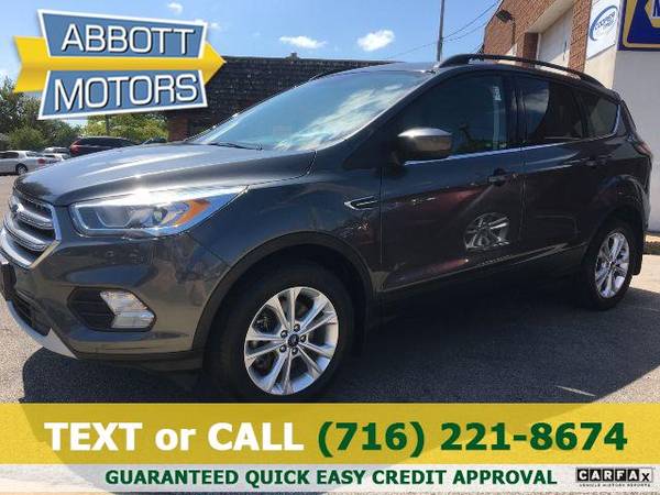 2017 Ford Escape SE 4WD w/Low Miles - FINANCING FOR ALL CREDIT... for sale in Lackawanna, NY – photo 2