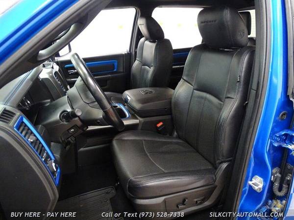 2018 Ram 1500 SPORT 4x4 HYDRO BLUE Crew Cab Navi Cam 1-Owner! 4x4 for sale in Paterson, NJ – photo 8