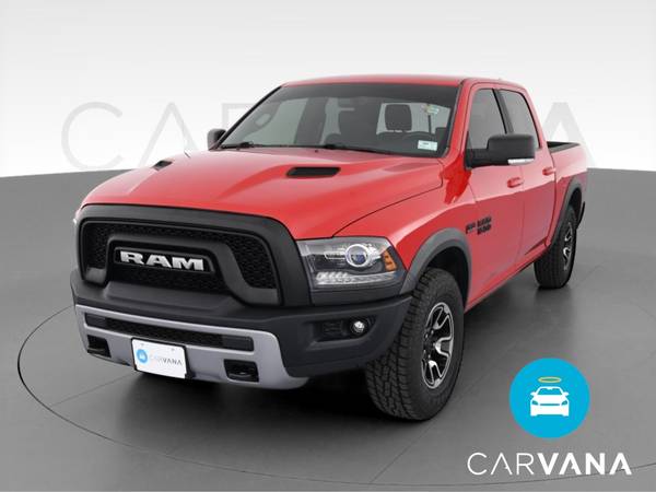 2017 Ram 1500 Crew Cab Rebel Pickup 4D 5 1/2 ft pickup Red - FINANCE... for sale in Erie, PA