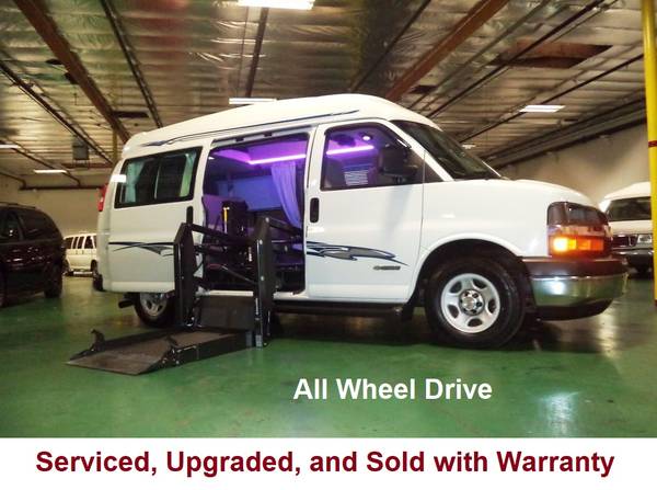 2003 Chevy 2500 AWD Wheelchair Handicap Conversion Van for sale in Los Angeles, CA – photo 4