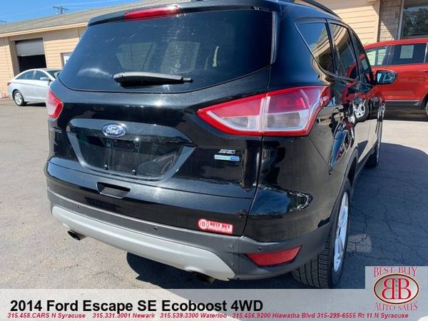 2014 FORD ESCAPE SE ECOBOOST 4WD! TOUCH SCREEN! MICROSOFT SYNC! APPLY! for sale in Syracuse, NY – photo 2