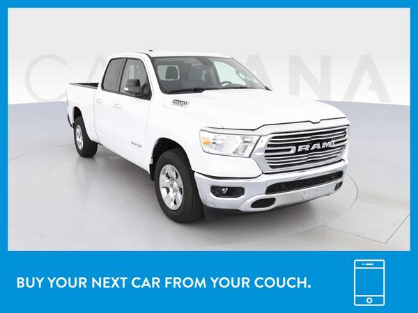 2020 Ram 1500 Quad Cab Big Horn Pickup 4D 6 1/3 ft pickup White for sale in Long Beach, CA – photo 12