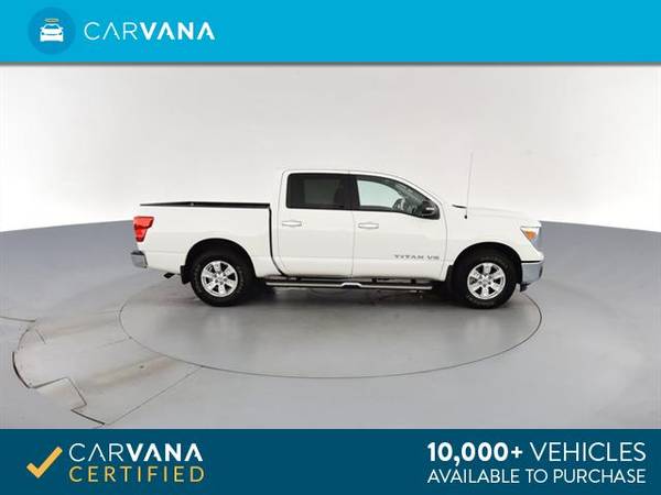 2018 Nissan Titan Crew Cab SV Pickup 4D 5 1/2 ft pickup White - for sale in Columbia, SC – photo 10