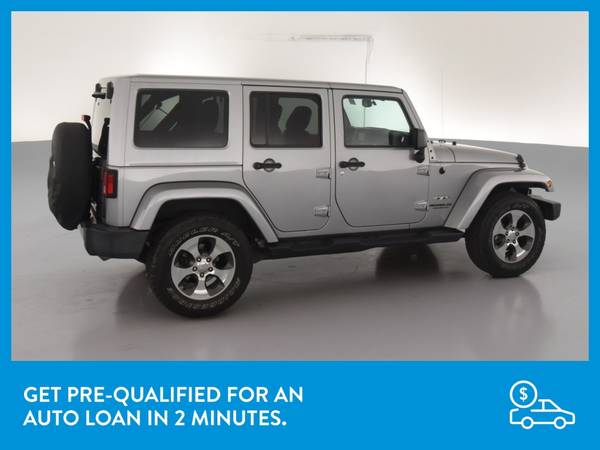 2017 Jeep Wrangler Unlimited Sahara Sport Utility 4D suv Silver for sale in Chattanooga, TN – photo 9