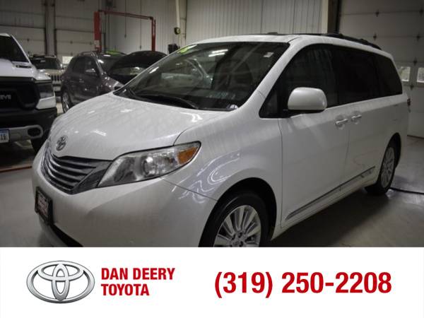 2012 Toyota Sienna Limited Blizzard Pearl - - by for sale in Cedar Falls, IA – photo 16