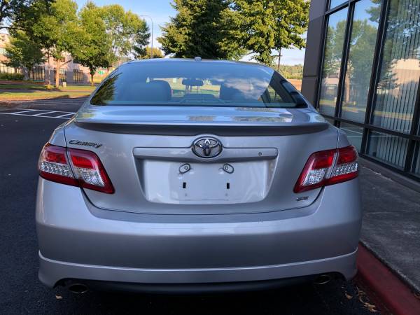 2010 Toyota Camry SE Leather Interior * Well Maintained 26 Records*... for sale in Portland, OR – photo 5