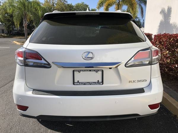 2014 Lexus RX 350 LUXURY SUV AWD PEARL WHITE/TAN LEATHER CLEAN for sale in Sarasota, FL – photo 11