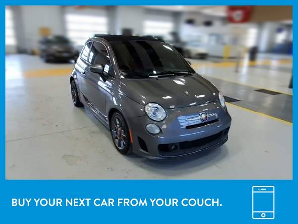 2013 FIAT 500 500c Abarth Cabrio Convertible 2D Convertible Gray for sale in Fort Lauderdale, FL – photo 12