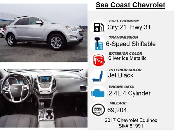 2017 Chevrolet Chevy Equinox LT - - by dealer for sale in Ocean, NJ – photo 5