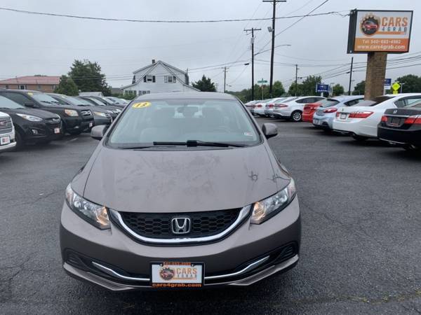 2013 HONDA CIVIC LX with - cars & trucks - by dealer - vehicle... for sale in Winchester, VA – photo 8