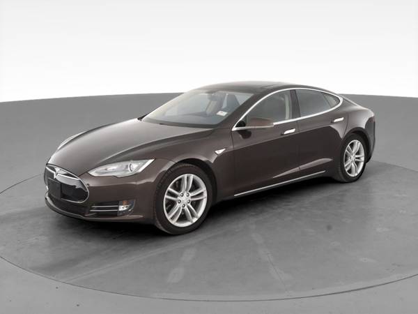 2013 Tesla Model S Performance Sedan 4D sedan Brown - FINANCE ONLINE... for sale in Covington, OH – photo 3