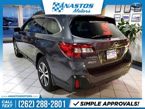 2018 Subaru Outback 2 5i 2 5 i 2 5-i Limited FOR ONLY 357/mo! for sale in Kenosha, WI – photo 6
