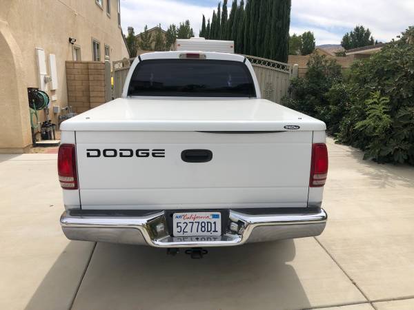 2001 Dodge Dakota SLT (White) for sale in Palmdale, CA – photo 2