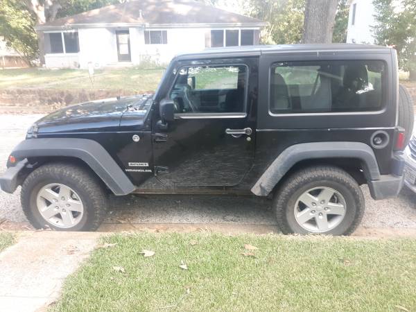 2015 Jeep Wrangler Sport - 2Door - 4WD - Automatic - 50k miles for sale in PALESTINE, TX – photo 2