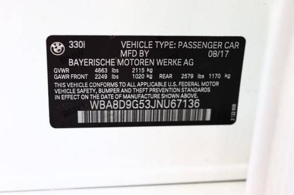 2018 BMW 330i 330i xDrive Sedan South Africa Sedan for sale in Jamaica, NY – photo 14