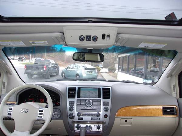 2010 Infini QX56 4x4, 133k Miles, Auto, White/Tan, Nav, P Roof,... for sale in Franklin, ME – photo 15