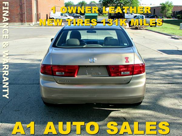1 owner 2005 HONDA ACCORD EX-L 4cyl 131k warranty - cars & trucks -... for sale in Willowbrook, IL – photo 6