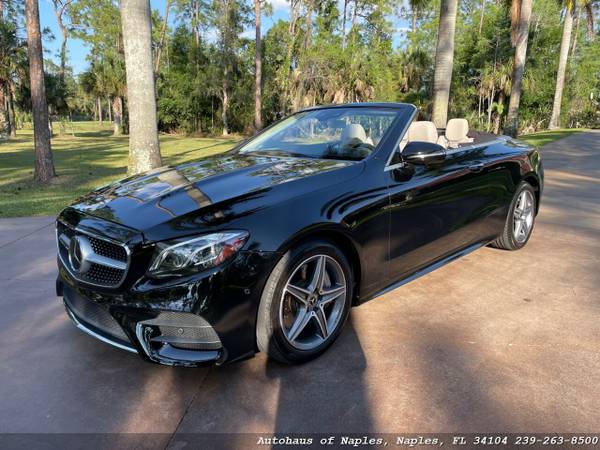 2018 Mercedes Benz E400 4Matic Convertible! AMG Package! Premium Pac for sale in Naples, FL – photo 7