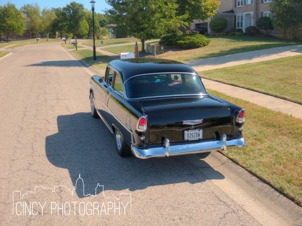 Black Classic 1955 Chevrolet - Invested over $12,000 for sale in Camp Dennison, OH – photo 8