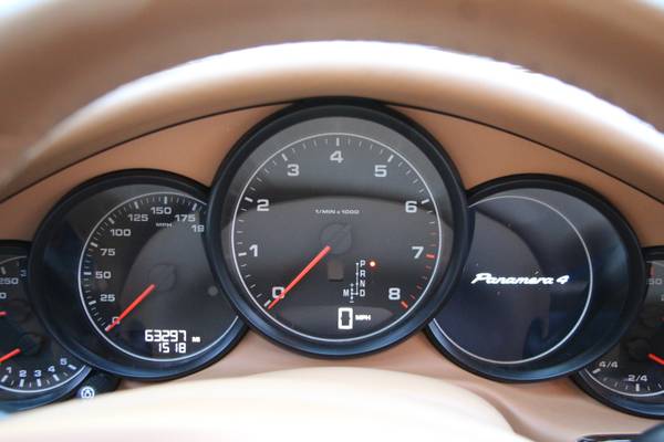 2013 PORSCHE PANAMERA 4 PLATINUM EDITION AWD BRWN/BEIGE LOADED DVD for sale in Brooklyn, NY – photo 15