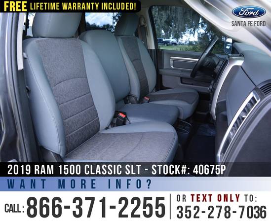*** 2019 Ram 1500 Classic SLT *** Camera - Flex Fuel - Bluetooth -... for sale in Alachua, FL – photo 20