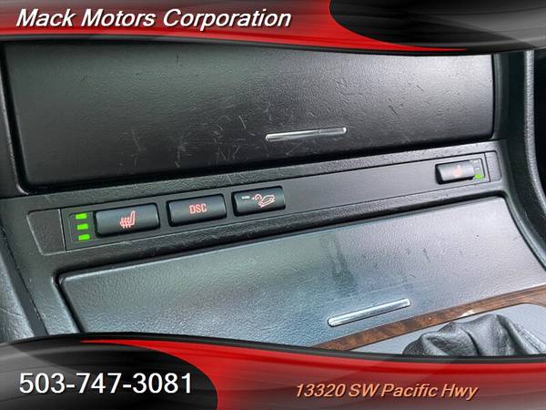 2002 BMW 325xi E46 2-Owners Heated Seats Low Miles Moon Roof 25MPG for sale in Tigard, OR – photo 15
