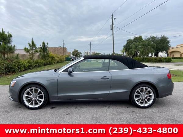 2013 Audi A5 Premium Plus (LUXURY CONVERTIBLE) - - by for sale in Fort Myers, FL – photo 5