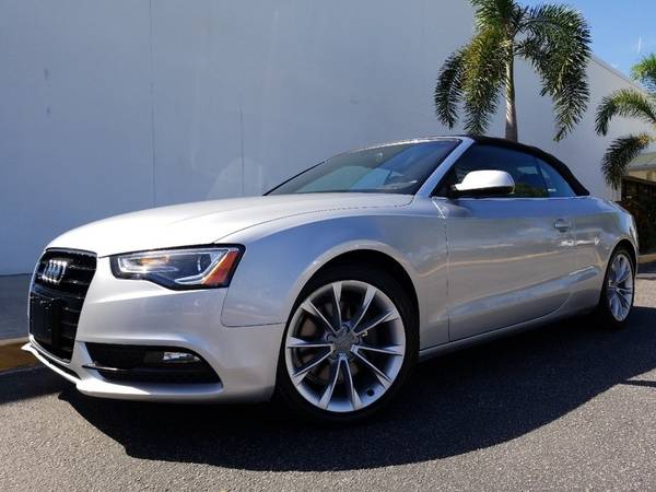 2013 Audi A5 CONVERTIBLE~ ONLY 49K MILES~ PREMIUM PLUS~ 1-OWNER~ FUN... for sale in Sarasota, FL – photo 5