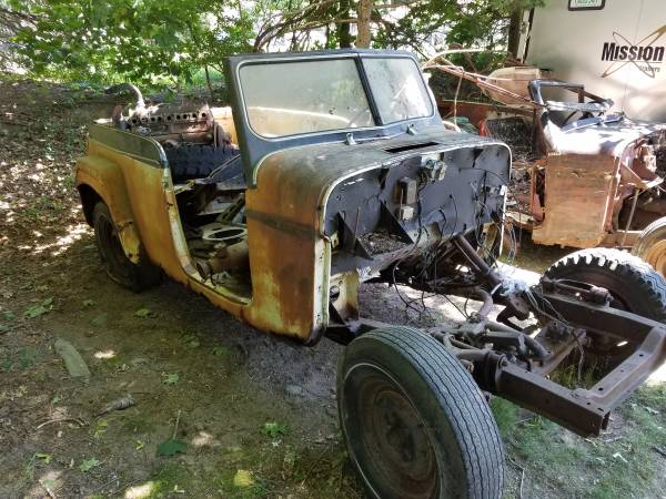 2 1950 willys Jeepsters - cars & trucks - by owner - vehicle... for sale in Hudson, NH