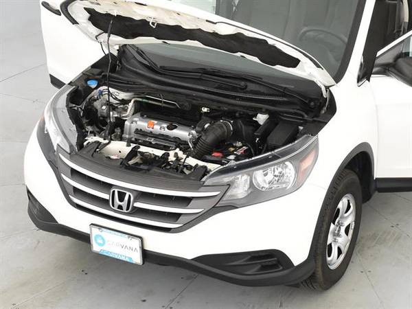 2014 Honda CRV LX Sport Utility 4D suv WHITE - FINANCE ONLINE for sale in Detroit, MI – photo 4
