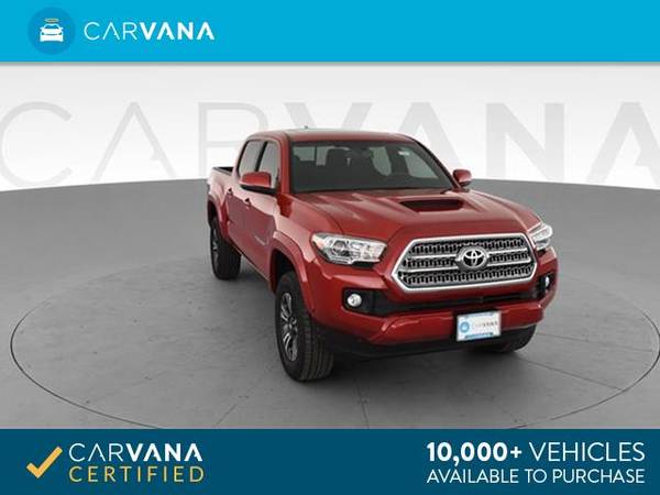 2017 Toyota Tacoma Double Cab TRD Sport Pickup 4D 5 ft pickup Red - for sale in York, PA
