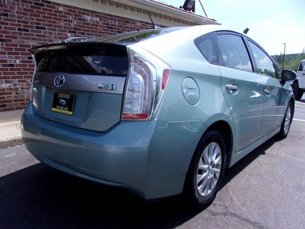 2012 Toyota Prius Plug-In Hybrid, 99k Miles, Auto, Green/Grey, Nav! for sale in Franklin, VT – photo 3